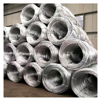 Fil d'acier galvanisé par électro de 2.2mm cintres de blanchisserie étendoirs de séchage fil métallique