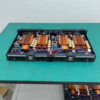 Amplificateur de puissance numérique de classe D 1U 4 canaux 1300W, alimentation universelle 90V-280V, adapté pour les KTV, les scènes de fête en plein air.