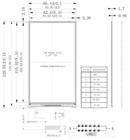 5,0 Zoll LCD-Bildschirm 480x854 IPS TFT LCD-Anzeigemodul, Maßgefertigtes LCD-Panel, Ultra-Breites LCD-Panel, LCD-Steuerplatine