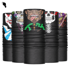 כיסויי צוואר רכים ונושמים OEM ODM, בנדנות צינוריות עם לוגו מותאם אישית לקידום מכירות, לאופנועים, ספורט ייחודי, גולגולת, פעילויות חוץ - Product Image 1