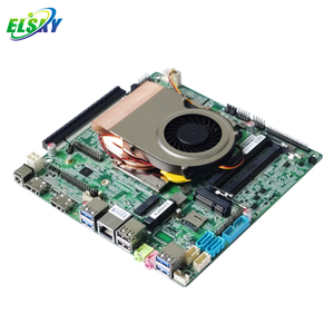 ELSKY QM6000 Advertising Equipment <b>DDR4</b> 32GB <b>Memory</b> Dual HDMI1 HDMI2 Thin Mini-ITX Motherboards With I3-6100H CPU Motherboard Wi - Product Image 3