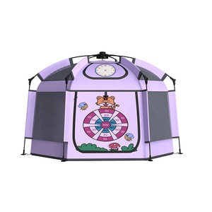 Probebi UF002 tenda per bambini piccola di plastica pieghevole gioco di terra sport giocattolo principessa castello Pop-up <span class=keywords><strong>Play</strong></span> House per uso interno esterno - Product Image 1