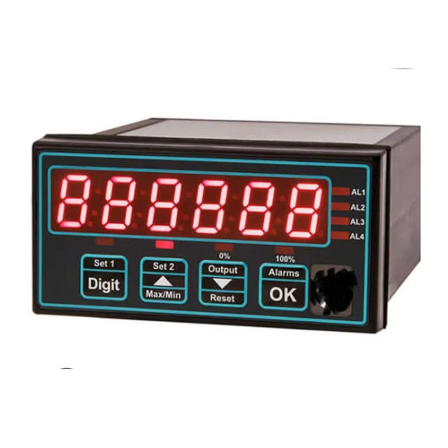 LED Display 6 Digit Display Output RS232 1 Channel