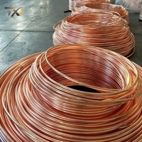 Tamaños Personalizados, Calibre 14-22, 99.5% Cu, C11000, C10100, C26800, C21000, 42 AWG, Chatarra de Alambre de Cobre Ultrafino, Marca TXD, Origen Shandong