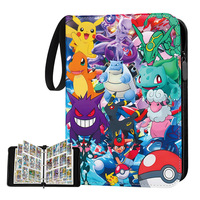 Classeur de cartes à collectionner en cuir PU avec dragonne, album organisateur de cartes étanche, 400 et 900 pochettes