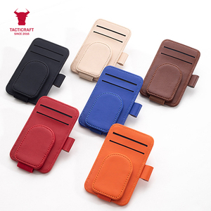 Organizador Multifuncional de Cuero PU para Visera de Coche, Soporte Universal para Gafas de Sol, Clip Suspendible para Gafas, Teléfonos, Llaves, Almacenamiento para Vehículos - Product Image 1