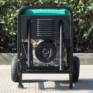 Générateur diesel à châssis ouvert refroidi par air 3kva 5kva 6.5kva 8kva 50/60Hz 220V monophasé démarrage par lanceur BS6500DCE portable silencieux - Product Image 2