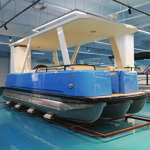 Bateau à ponton personnalisé, durable et zéro émission, avec moteur - Product Image 2