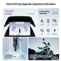 SCOOX X7 65Pro High-end Intelligent Electric Motorcycle with High Speed, Long Range and Powerful Motor