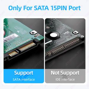 กล่องใส่ฮาร์ดดิสก์ SATA <span class=keywords><strong>2</strong></span>.5 นิ้ว แบบ OEM พร้อมพอร์ต USB3.0 รองรับ UASP ความเร็ว 5Gbps สำหรับ SSD/HDD ขนาด 7 มม./9.5 มม. มีสินค้าจำนวนมาก - Product Image 6