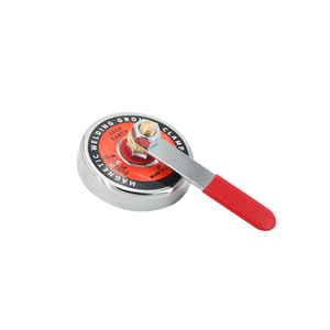 Aimant de soudure, 1 pièce, forme ronde, avec poignée en acier, pour soudure - Product Image 1