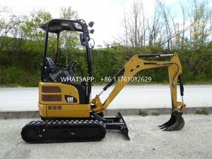 Mini-excavatrice sur chenilles hydraulique d'occasion CAT 301.7 CR de 1 tonne, Caterpillar 301.7 CR de 2 tonnes, mini-excavatrice CAT 301.7 à vendre - Product Image 2