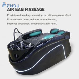 Lettino Spa per Capelli Poltrona Lavatesta da Salone Sedia Elettrica per Massaggio e Shampoo con Terapia per la Testa - Product Image 4