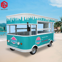 Mini camion de nourriture électrique, camion de crème glacée mobile, camion de café, bus de nourriture, camion de tacos, camion de pizza, camion de restauration rapide