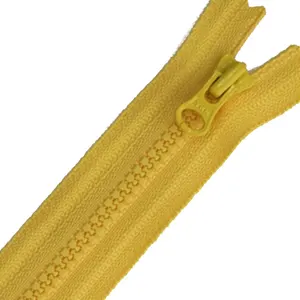 YKK vislon fermeture éclair en plastique zipper direct usine