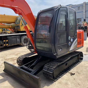 Excavadora Usada Original Japonesa Hitachi ZX60 de 6 Toneladas, Capacidad de Cucharón de 0.22m, Bajas Horas de Trabajo, Mini Excavadora con Motor Isuzu - Product Image 6