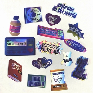 Không thấm nước nhãn hiệu Logo Vinyl <span class=keywords><strong>Hologram</strong></span> nhãn laser không thấm nước Holographic trang trí chết cắt dán tấm - Product Image 4