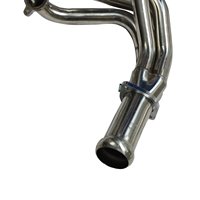 Corvette C6 Z06 2005 + collecteur d'échappement en acier inoxydable avec Crossover X-Pipe Corvette C6 Z06 2005 + tuyaux d'extension uniquement EH28262
