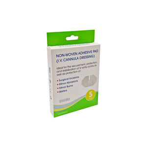 Plester Perekat Non Woven Transparan Bernapas Bersertifikat CE untuk Pembalut Kanula IV, Steril Kelas Medis, Disinfektan Inframerah Jauh - Product Image 2