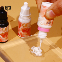 Pegamento en polvo RISI Private Label Lash Lift Glueless Lashlift Glueless Lifting Powder Lash Lift Korean