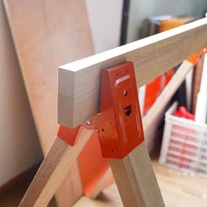 Supports <span class=keywords><strong>de</strong></span> cheval <span class=keywords><strong>de</strong></span> scie réglables <span class=keywords><strong>de</strong></span> haute qualité en acier durable pour les projets <span class=keywords><strong>de</strong></span> travail du bois - Product Image 6