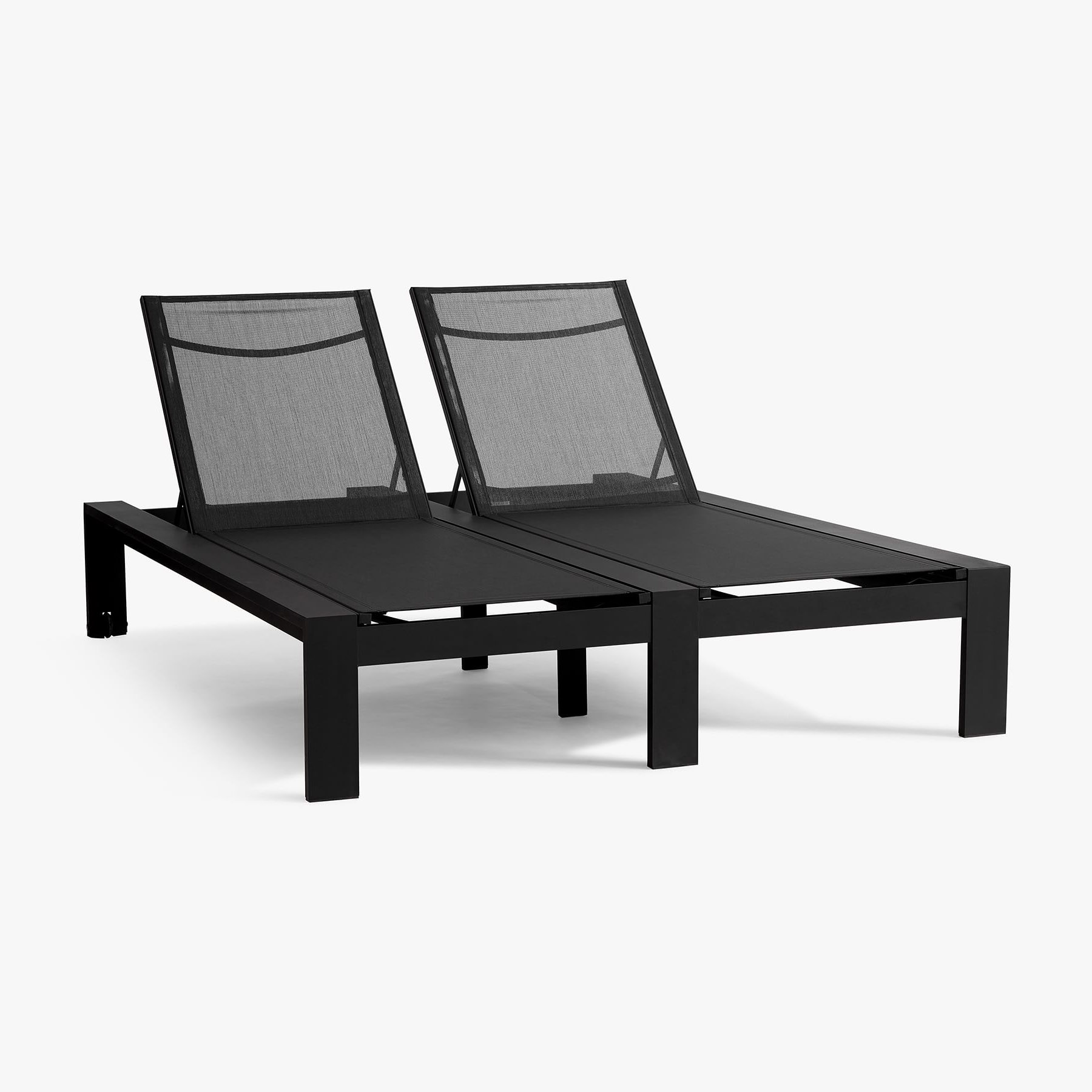 New design chaise lounge patio furniture pool side daybed outdoor aluminum double sun loungers