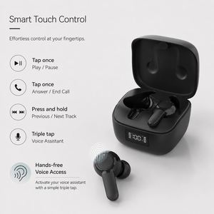 Écouteurs Bluetooth TWS Sportifs Anti-Transpiration, Véritablement Sans Fil, Réduction Intelligente du Bruit, Haute Qualité, Vente en Gros - Product Image 5
