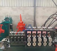 Machine de pliage et de formage automatique CNC motorisée de haute précision pour cerceaux métalliques plats en fer, avec boîte de vitesses et roulement intégrés
