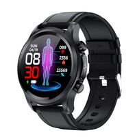 Professionnel Non invasif sang santé ECG santé montre intelligente surveillance de la fréquence cardiaque pression artérielle surveillance de l'oxygène montre intelligente