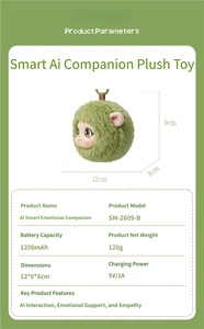 Juguete de Peluche Inteligente con IA, Muñeco Interactivo con Emociones e Interacciones de Voz - Product Image 5