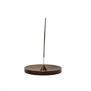Plateau en bois Design antique, ornement naturel, décoration pour Table en bois, maison, Vintage, porte-encens, encensoir - Product Image 1