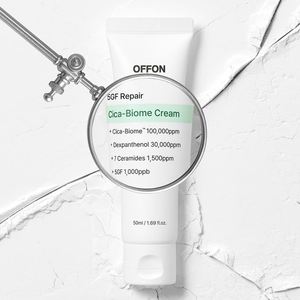 Crema Facial OFFON 5GF para Reparación de la Barrera Cutánea con Cica, EGF y Ceramida, 200 ml, Apta para Todo Tipo de Piel Femenina - Product Image 6