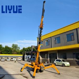 <span class=keywords><strong>Grue</strong></span> ré<span class=keywords><strong>tractable</strong></span> pliable à forte demande Mini <span class=keywords><strong>grue</strong></span> araignée Machines polyvalentes de 8 tonnes <span class=keywords><strong>Prix</strong></span> du fabricant - Product Image 1