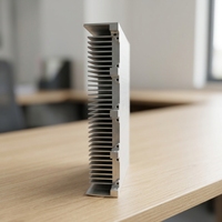 Enfriador de Aluminio Personalizado, Procesamiento de Precisión CNC