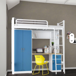 <span class=keywords><strong>Lit</strong></span> <span class=keywords><strong>superposé</strong></span> en acier pour adultes, dortoir universitaire, appartement étudiant, <span class=keywords><strong>lit</strong></span> mezzanine en acier, armoire, <span class=keywords><strong>bureau</strong></span> et casier <span class=keywords><strong>pas</strong></span> <span class=keywords><strong>cher</strong></span> - Product Image 6