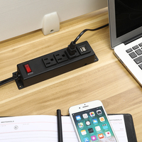 Prise de commutateur de bureau commerciale standard américaine prise de courant électrique prise multimédia prises de courant prise de Table Usb
