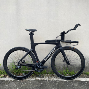 Bicicleta Completa de Triatlón Winowsports Carbon TT de 22 Velocidades con Frenos de Disco, Modelo TT119, con Juego de Ruedas de Fibra TT119, Bicicleta de Carbono TT TT119 - Product Image 5