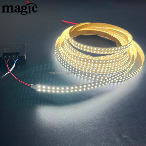 240 <span class=keywords><strong>LED</strong></span>/M <span class=keywords><strong>5000K</strong></span> trắng 25W ra90 15mm hàng đôi SMD2835 24V <span class=keywords><strong>LED</strong></span> dải ánh sáng - Product Image 3