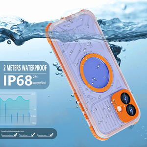 สินค้ามาใหม่เข้ากันได้กับ iPhone 16 Plus CC เคสกันน้ำที่ได้รับการรับรอง IP68สำหรับโทรศัพท์มือถือที่มีอุปกรณ์ป้องกันหน้าจอในตัว - Product Image 6