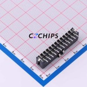 43045-24AB Wire-to-Board Pin Header SMD,P=3mm Connector ( Pin Structure: 2x12P )( Pitch: 3mm )( Mounting Type: Vertical Mount ) - Product Image 2