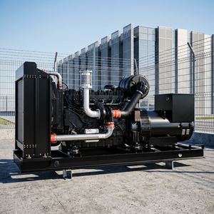 Générateurs diesel haute puissance triphasés à démarrage automatique ATS 50Hz 60Hz 350KVA pour extérieur avec canopy insonorisé, mobile, étanche à la pluie et insonorisant - Product Image 1