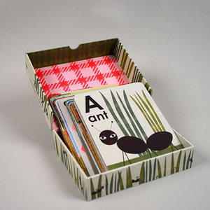 Tùy chỉnh in sớm GIÁO DỤC THẺ <span class=keywords><strong>FLASH</strong></span> cho trẻ em nghệ thuật giấy thiết kế cho học tập và giải trí personzed với logo - Product Image 1