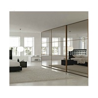 Miroir de sol en verre grand format, durable, de fabrication chinoise, design moderne et écologique, pour la décoration de chambre et de maison.