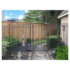 Puerta <span class=keywords><strong>de</strong></span> Hierro Forjado y Acero Inoxidable Prima, Diseño Artesanal para <span class=keywords><strong>Entrada</strong></span> <span class=keywords><strong>Exterior</strong></span> <span class=keywords><strong>de</strong></span> Villa - Product Image 6