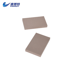 <span class=keywords><strong>Placa</strong></span> de Aleación de Cobre y Tungsteno de Alta Conductividad Térmica, Directo de Fábrica, W80CU20 - Product Image 4