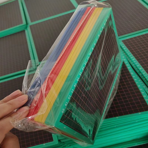 Tableau noir scolaire de <span class=keywords><strong>craie</strong></span> d'<span class=keywords><strong>ardoise</strong></span> de prix bon marché de dessin d'école pour des enfants panneau noir de petite taille de double face matériel de MDF avec le logo personnalisé - Product Image 6