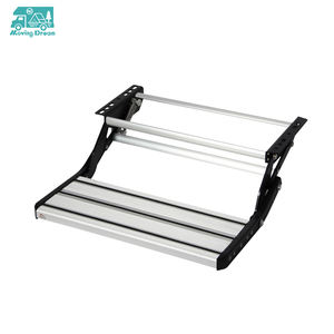 JDA Manuel en alliage d'aluminium camping-cars <span class=keywords><strong>caravane</strong></span> RV Simple Échelle <span class=keywords><strong>Pliante</strong></span> Pédale Étape Accessoires Télescopiques - Product Image 1