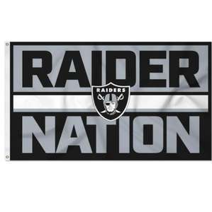 32 équipes de haute qualité personnalisé Las Vegas Raiders Nation drapeau 3x5 pieds bannière Sport Football audacieux 3 'X 5' bannière simple face - Product Image 1