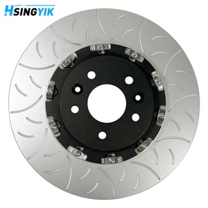 2-Piece Floating <strong>Brake</strong> <strong>Discs</strong> for Renault Cars (330mm-360mm) Aluminum 6061+G3500 Material for Hsingyik Brand - Product Image 1