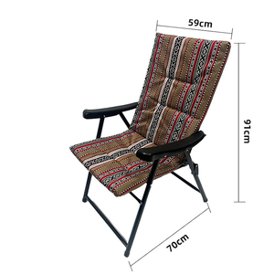 Chaise de camping pliante style Moyen-Orient en tissu doux, <span class=keywords><strong>fauteuil</strong></span> de plage – Offre Spéciale - Product Image 5